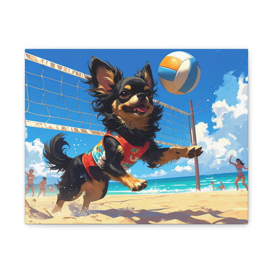 Summer Sun: Volleyball - chunique chihuahuas
