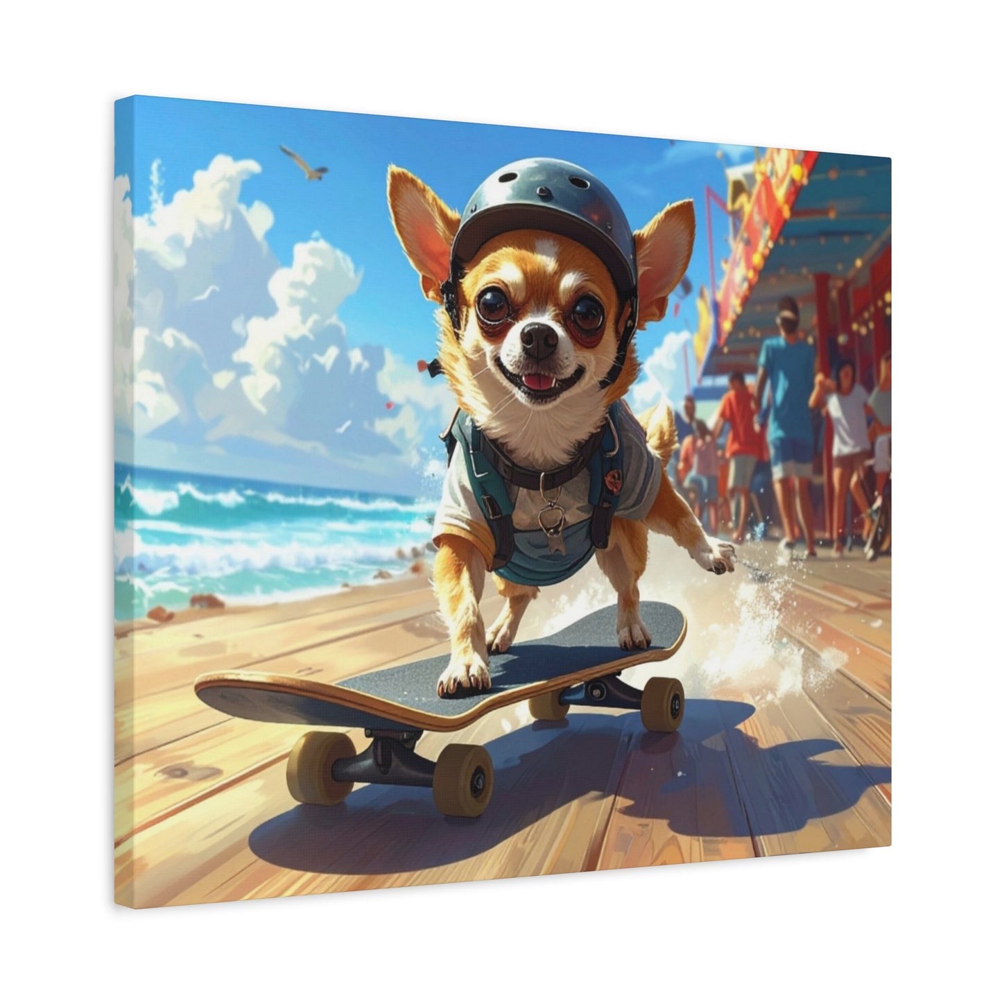 Summer Sun: Skateboard - Chunique Chihuahuas