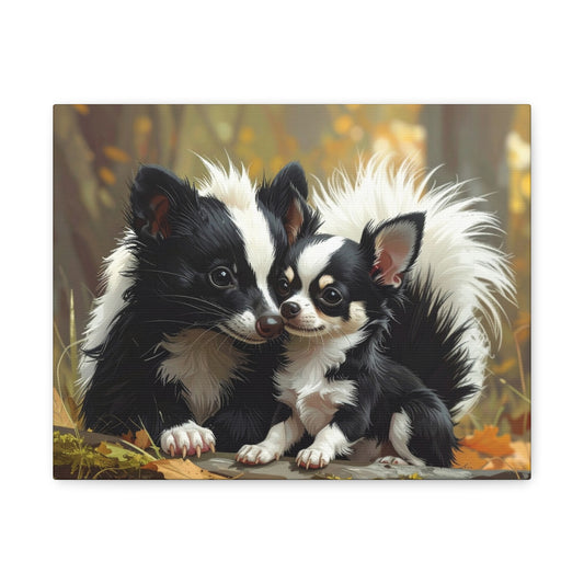 Forest Friends: Chihuahua & Skunk - Chunique Chihuahuas