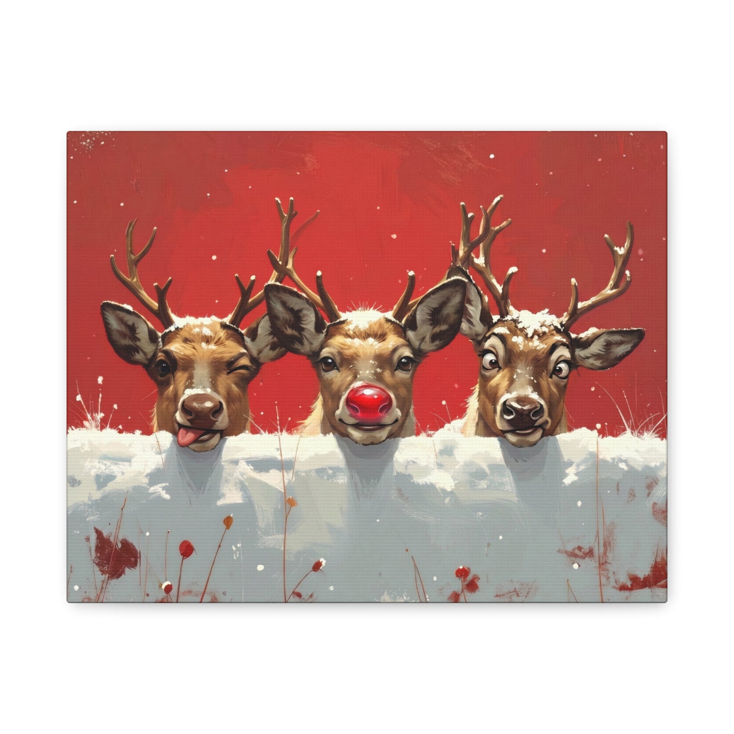 Quirky Holiday Reindeer: Rudolph - Chunique Chihuahuas
