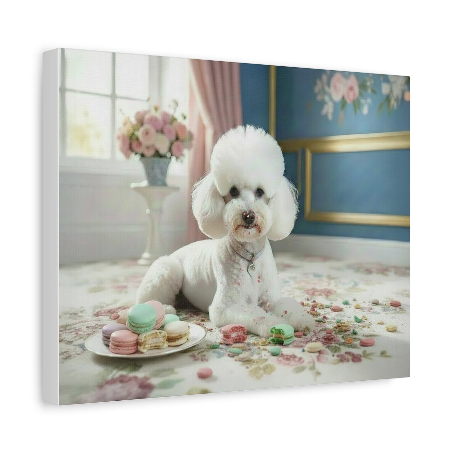 Bougie Bichon: Macarons - chunique chihuahuas